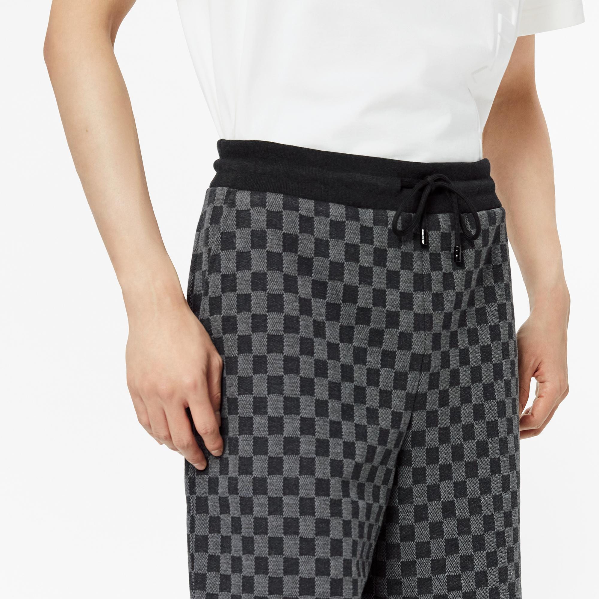 Damier Jacquard Shorts - Men - Ready-to-Wear | LOUIS VUITTON ®
